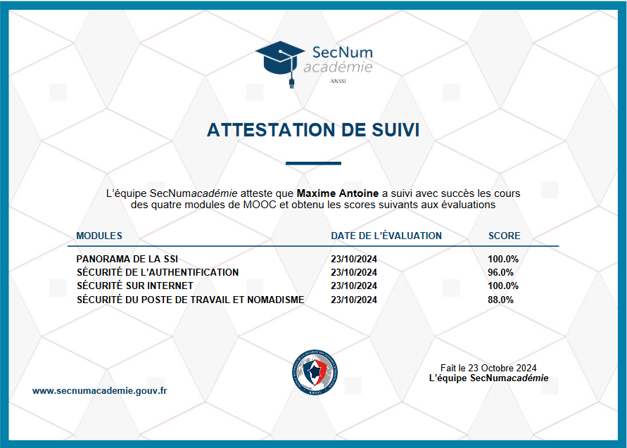 SAÉ Hygiène informatique